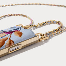 Load image into Gallery viewer, Lily Chrome - Ceci Blue Floral Chrome/Gold