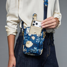 Load image into Gallery viewer, Dillon - Ceci Indigo Floral/Gold