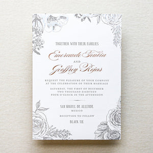 Fresh Picked Bouquet Invitation