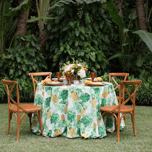 Golden Pineapple Tablecloth