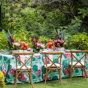 Hibiscus Palm Tablecloth