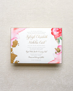 Chloe Invitation - Pink