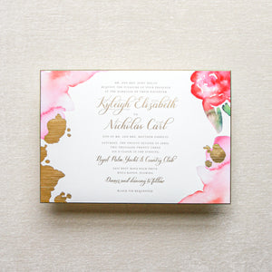 Chloe Invitation - Pink