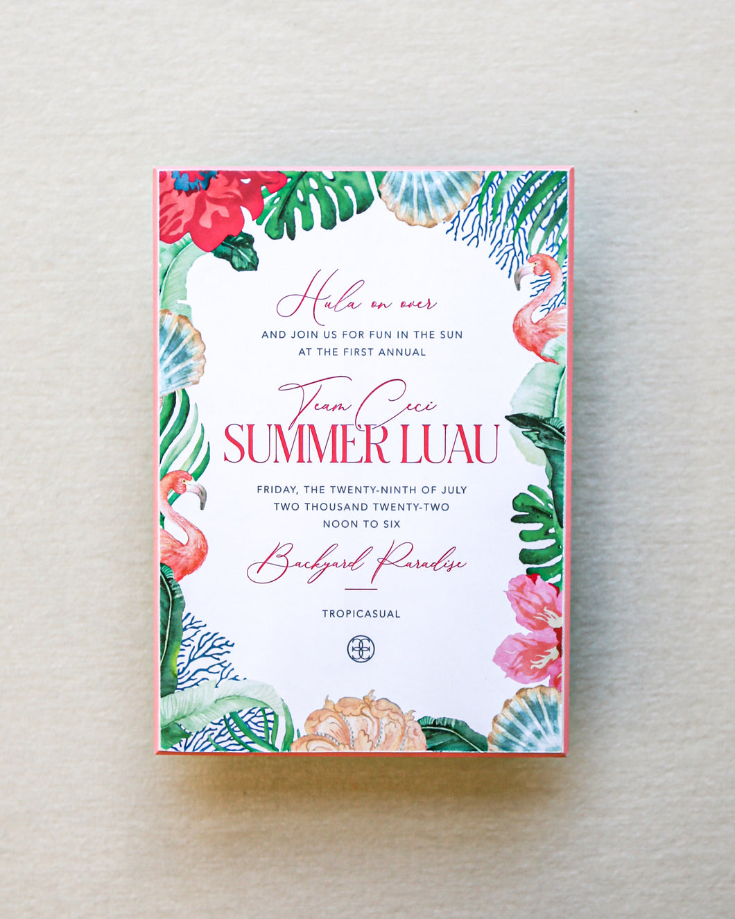 Faena Paradise Border Invitation