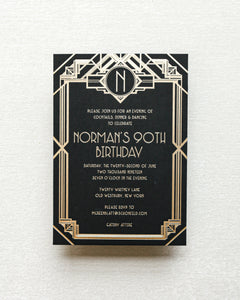 Gatsby Invitation