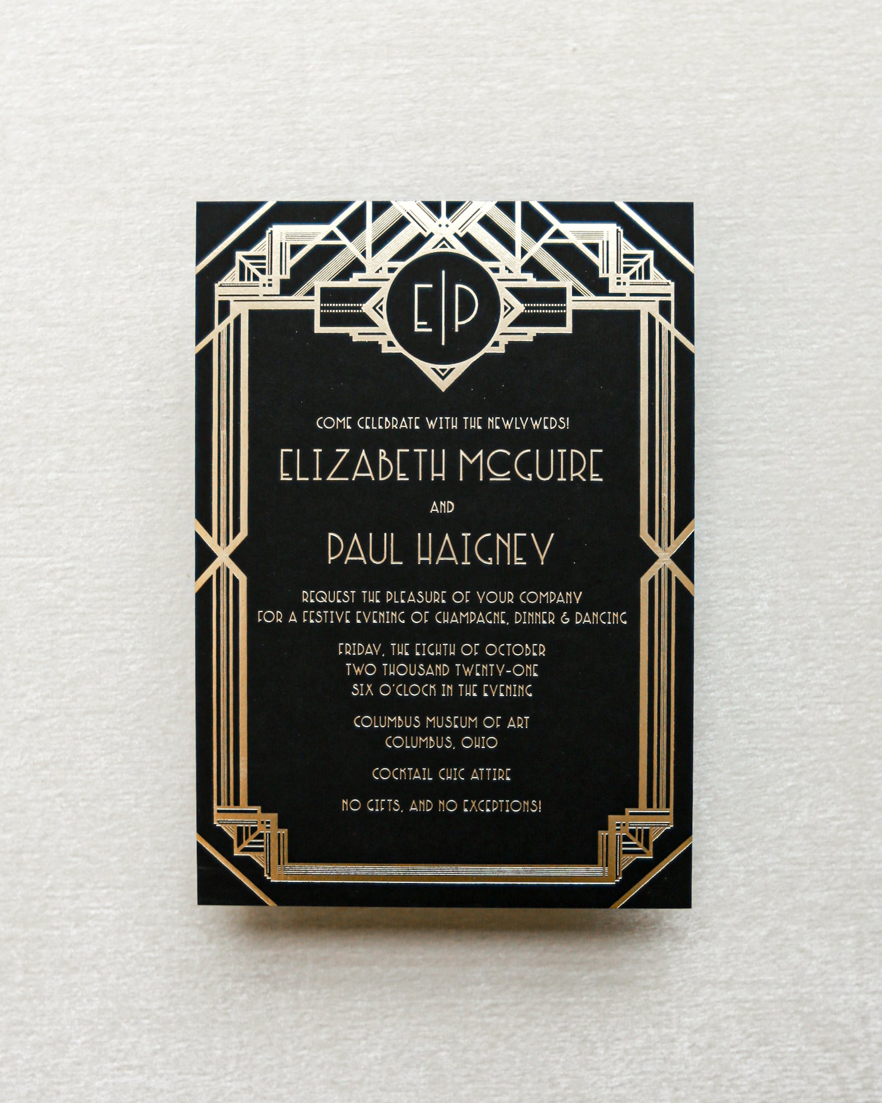 Gatsby Invitation