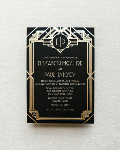 Gatsby Invitation