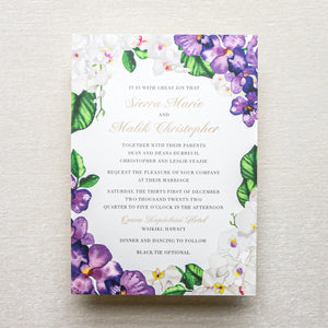 Orchid Invitation