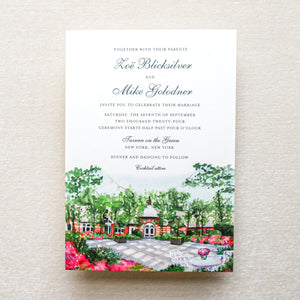 Tavern on the Green Invitation