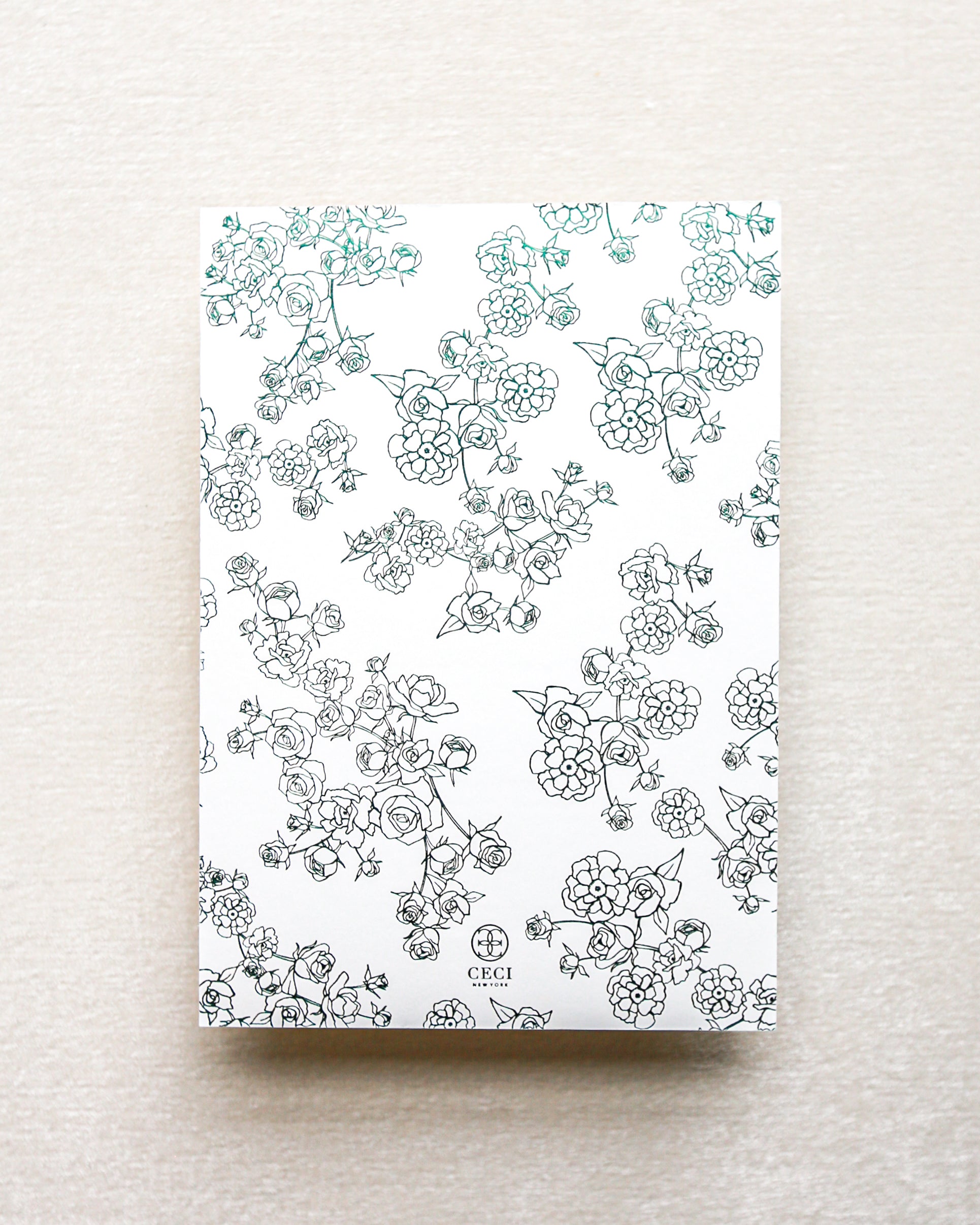 Petite Roses Invitation Back