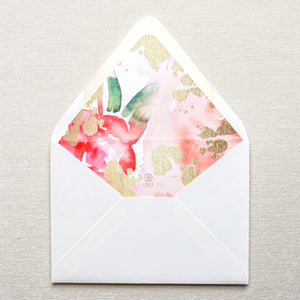 Chloe Invitation Envelope Liner