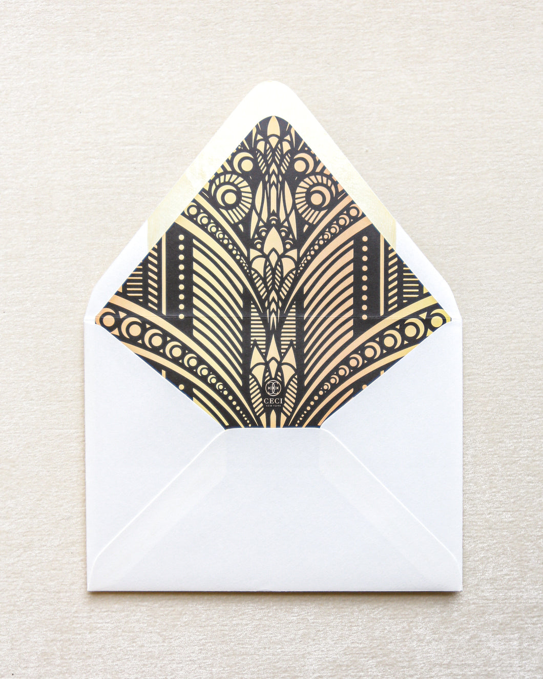 Dreaming of Deco Invitation Envelope Liner