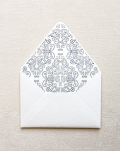 Florentine Fanciful Invitation Envelope Liner