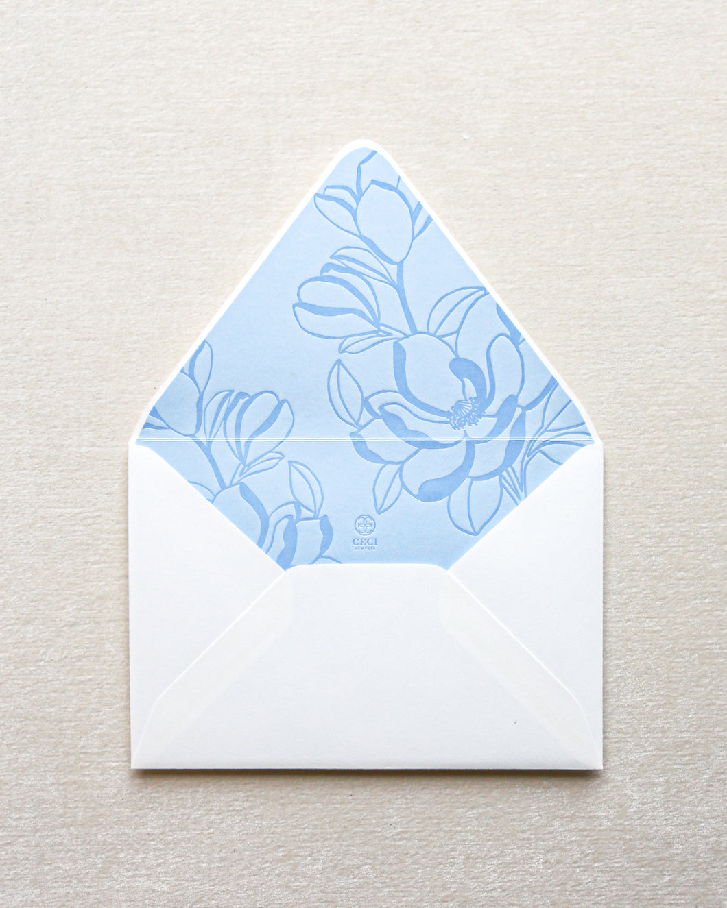 Magnolia Invitation Envelope Liner