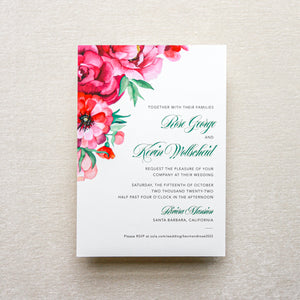 Cascade Save the Date Horizontal