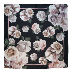 Peony Maha Silk Fashion Scarf