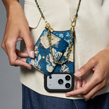 Load image into Gallery viewer, Rae Magnet Duet - Ceci Indigo Floral/Gold