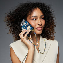Load image into Gallery viewer, Rae Magnet Duet - Ceci Indigo Floral/Gold