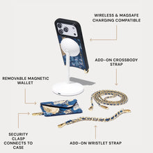 Load image into Gallery viewer, Rae Magnet Duet Essentials Set - Ceci Indigo Floral/Gold