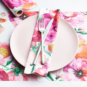Blossom Sara Cotton Dinner Napkins