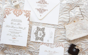 Rococo Opulence Reply Card Envelope