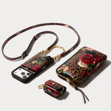 Load image into Gallery viewer, Ceci Dark Floral Cheetah Valentina Essentials Set