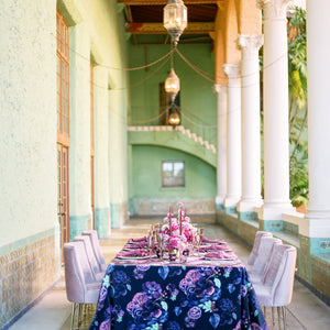 Violet Celine Tablecloth