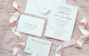 Ariana Monogram Invitation Envelope