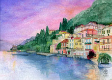 Load image into Gallery viewer, Evenings in Lake Como by Ceci New York