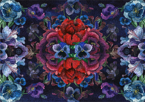 Violet Kaleidoscope by Ceci New York
