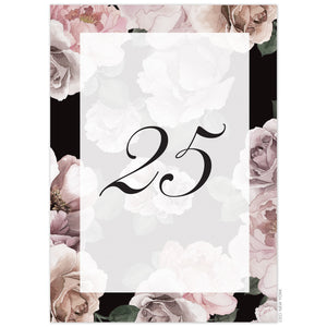 Peony Maha Frame Table Signs