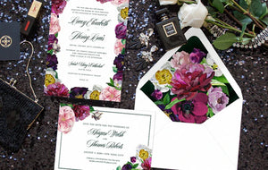 Vivienne Invitation Envelope Liner