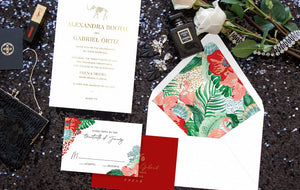 Faena Monogram Invitation Back