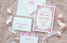 Load image into Gallery viewer, Reyna Monogram Invitation