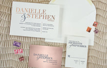 Load image into Gallery viewer, Danielle Save the Date Envelope