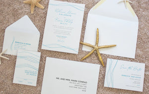 Low Tide Invitation Envelope