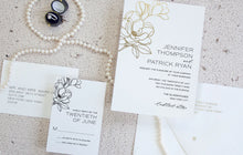 Load image into Gallery viewer, Petite Magnolia Save the Date Envelope