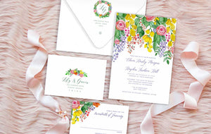 Layla Cascade Invitation