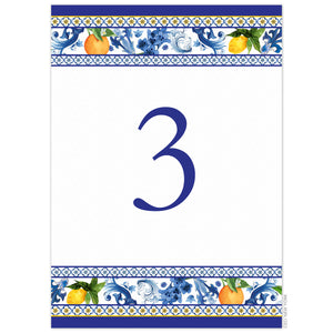 Fiorella Tile Table Signs