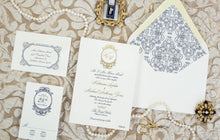 Load image into Gallery viewer, Florentine Fanciful Invitation Envelope Liner