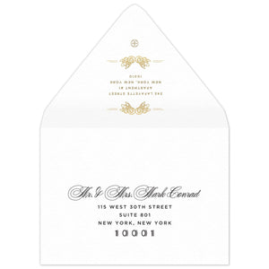 Dreaming of Deco Save the Date Envelope