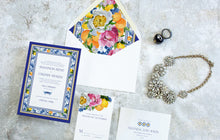Load image into Gallery viewer, Fiorella Tile Tented Escort/Place Card