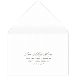 Ariana Reply Card Envelope