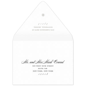Ariana Save the Date Envelope