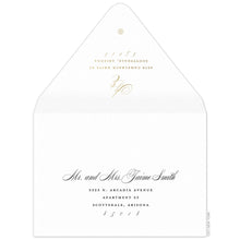 Load image into Gallery viewer, Ariana Monogram Invitation Envelope