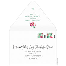 Load image into Gallery viewer, Hibiscus Palm Invitation Envelope