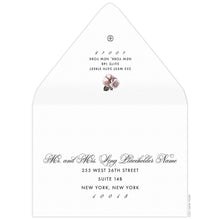 Load image into Gallery viewer, Peony Maha Save the Date Envelope