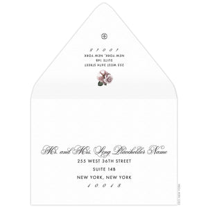 Peony Maha Save the Date Envelope