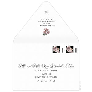 Peony Maha Invitation Envelope