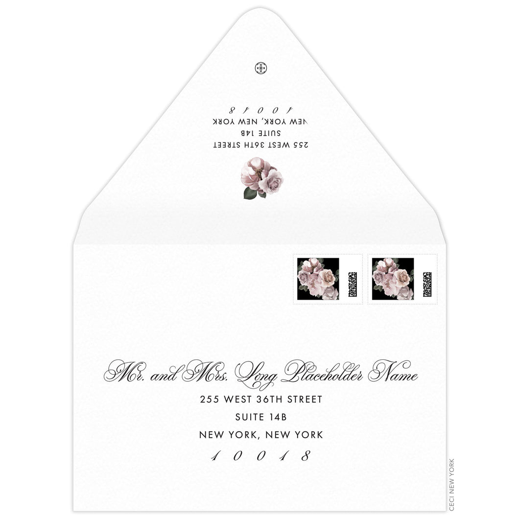 Peony Maha Invitation Envelope